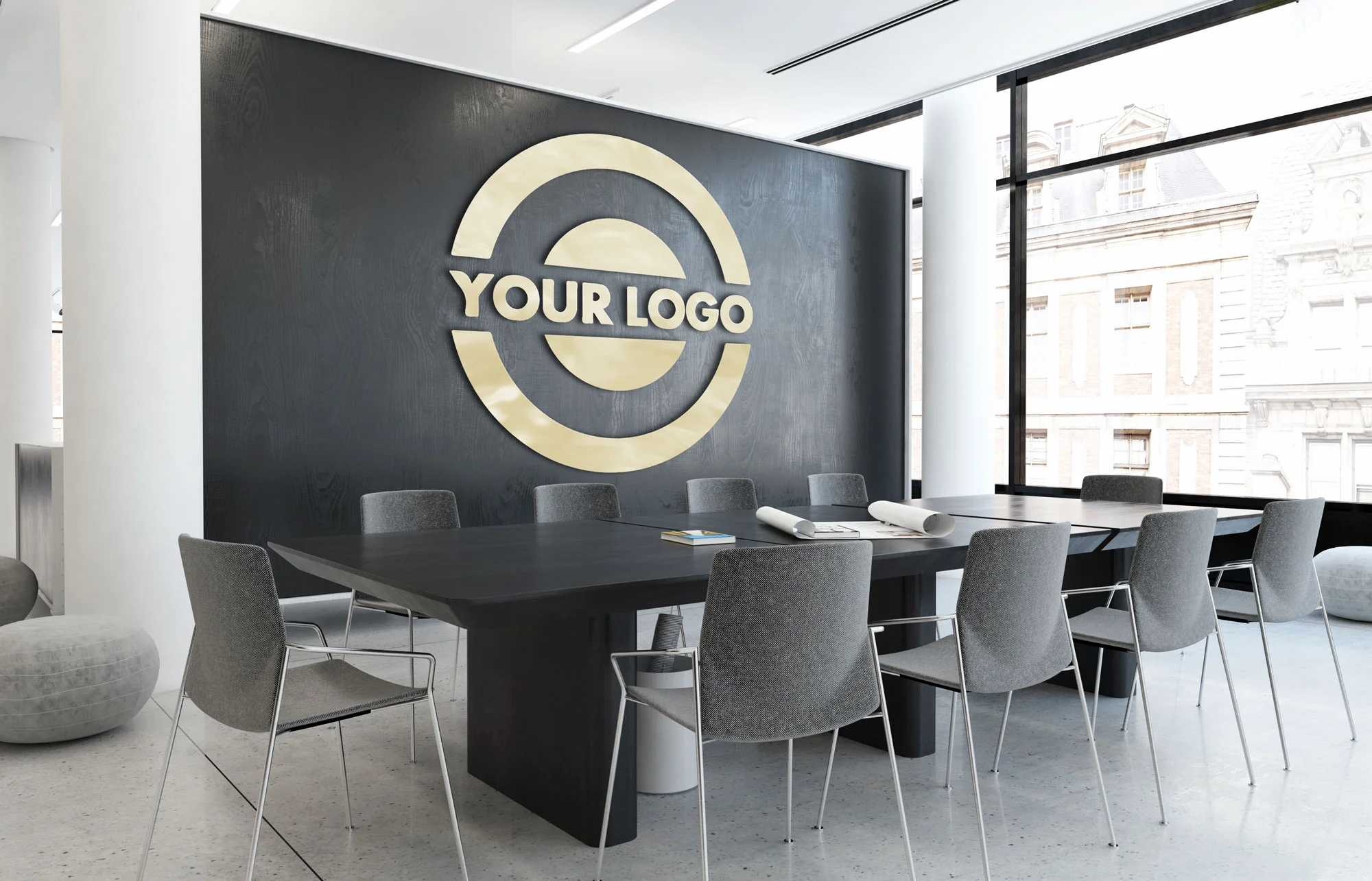 Branded Virtual Office Backgrounds for Your Whole Team