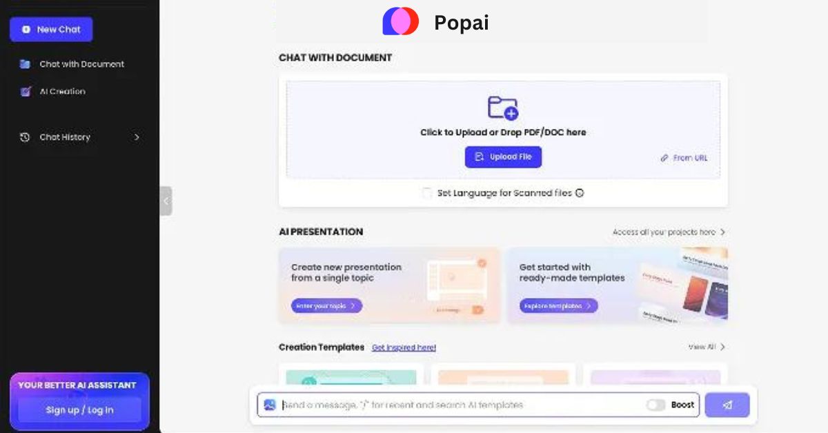 PopAI for Financial Analysts